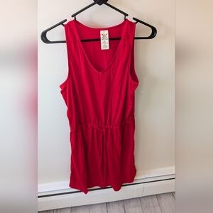 Faded Glory casual sleeveless cute red dress. Size medium